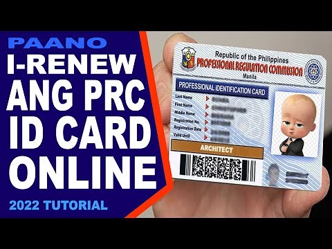 PAANO MAGRENEW ANG PRC ID ONLINE? HOW TO RENEW PRC ID ONLINE?