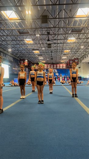 24K views · 1K reactions | Motivation Monday shout out to Mini Novice Mints!  Tiny but mighty  #californiaallstars #thisiscali #cheerfyp #thisiscali #faithoverfear | The California All-Stars | Facebook