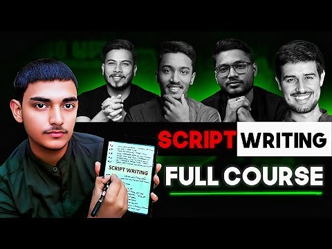 (Full Course) Research + Script Writing + Storytelling in Advance