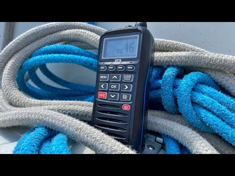 SP1B - Retevis RM40 - WATER TEST Marine Radio DSC VHF GPS