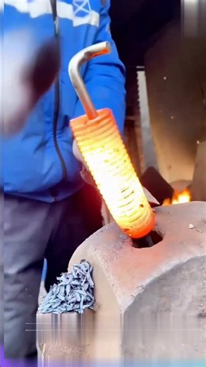 This is why springs are uncoiled in factories 🌀 #shorts #ytshorts #viral