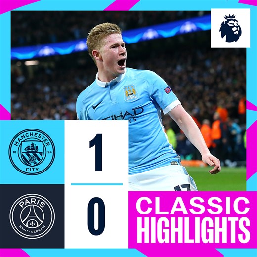 1.5M views · 139K reactions | Kevin De Bruyne fired us into the Champions League semi-finals with his winner over PSG!  What a moment from on this day in 2016  | Manchester City | Facebook