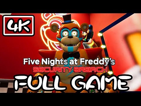 Five Nights at Freddy's: Security Breach - Full Game Walkthrough (All Paths + ALL ENDINGS)