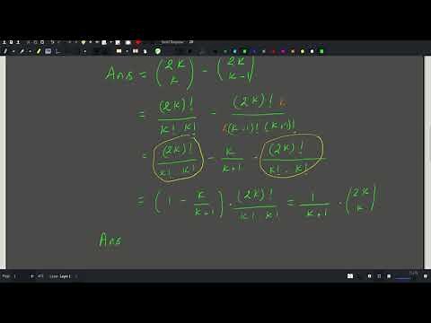 [CSES][Mathematics] Bracket Sequences I