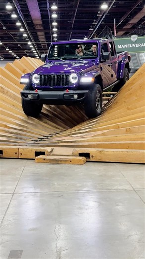 Jeep Rubicon Takes on the Stairs Detroit Auto Show 2026 Adventure!
