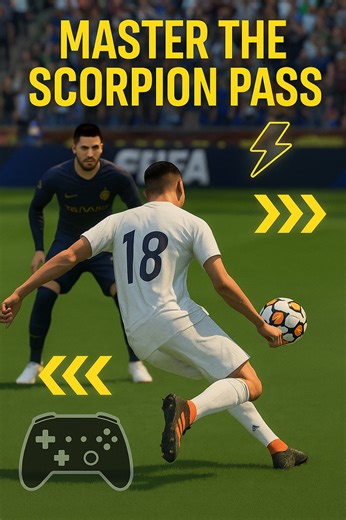 2.4M views · 15K reactions | Pre-load FC26 Coins with FREE FC25 coins gift (Check the BIO) Want to wow your opponents in FC25?  Learn the Scorpion Pass, a flashy and tricky way to pass the ball like the pros! ⚡ This tutorial breaks down the step-by-step technique so you can pull off insane moves on the pitch and dominate your matches.  #fc25 #fc25tips #fc26 | FUT Inspector | Facebook
