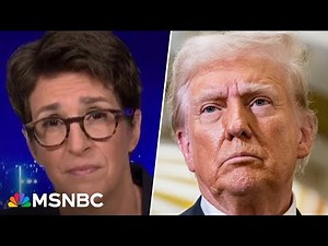 Maddow: Trump agenda set to test morality of American public