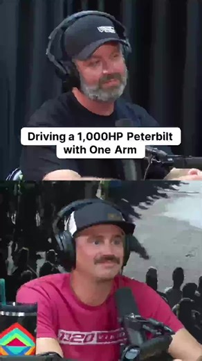 Driving a 1,000HP Peterbilt with One Arm