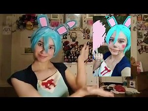 Toy Bonnie (Five Nights at Freddys) FNaF Make-up look/tutorial