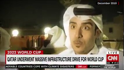 399K views · 10K reactions | It's been 12 years since Qatar first learned it would be hosting the FIFA World Cup. Since then, we've followed the Gulf nation every step of the way. Here's a look at how we got here: | CNN Connect the World | Facebook