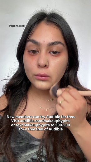 #sponsored @Audible is a great way to discover new titles and listen to your favorite audiobooks, podcast etc on the go!🎧 text makeupbypita to 500-500 or visit audible.com/makeupbypita