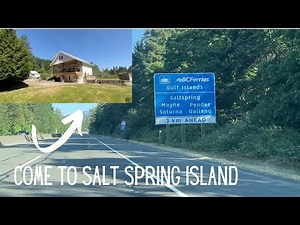 Come to Salt Spring Island with me to tour this beautiful property!