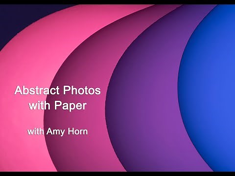 Macro Photography - Abstract Images of Paper
