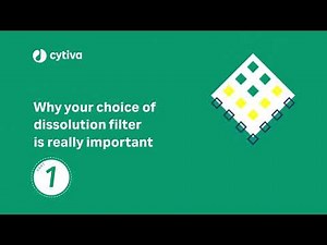 Filtration in dissolution testing - Cytiva