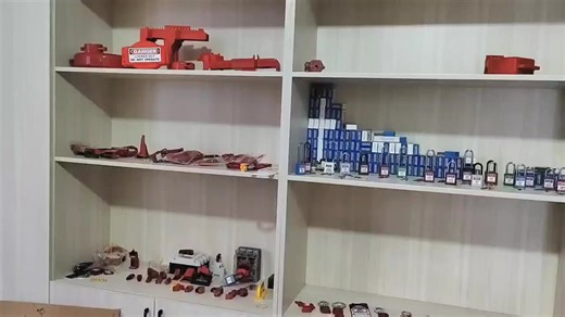 Adjustable Engineering Plastics PC Durable Safety Cable Locks Key Unlock Built-in Lock Cylinder Lockout Tagout Enhanced Security