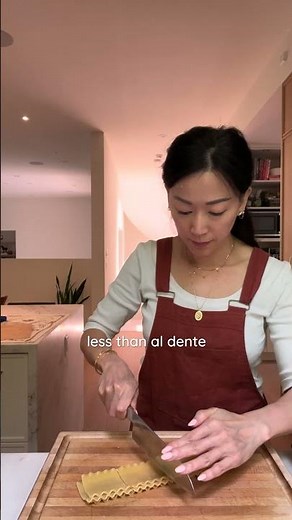 The only way I'm making lasagna now