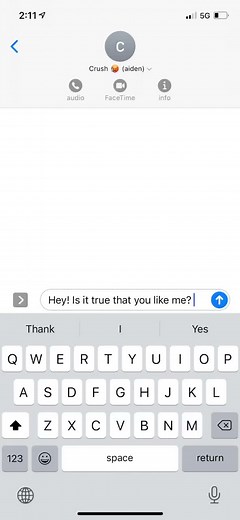 Confessing My Feelings to My Crush!