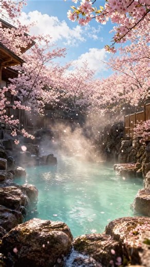 The most beautiful hot spring in Japan 🌋 | Kusatsu Onsen Aerial