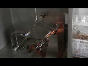 Textile Testing Instruments 45° Flammability Tester Video