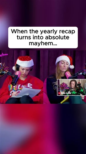When the yearly recap turns into absolute mayhem… #podcastclips #funny #storytime #chaos