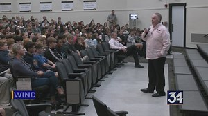 Rick Yarosh hosts anti-bullying assembly at Windsor Middle School