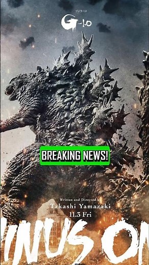Godzilla Minus Zero: New Toho Sequel ANNOUNCED!