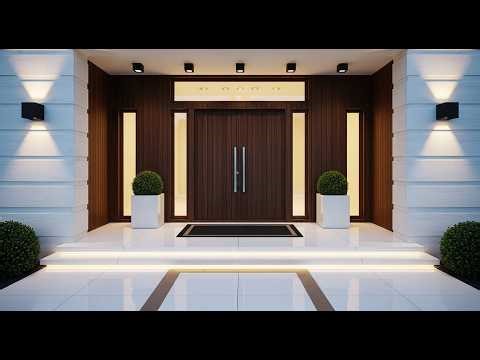 Top 300 Modern Front Elevation Wall Designs 2026 | Exterior Tiles & Entry Door Trends