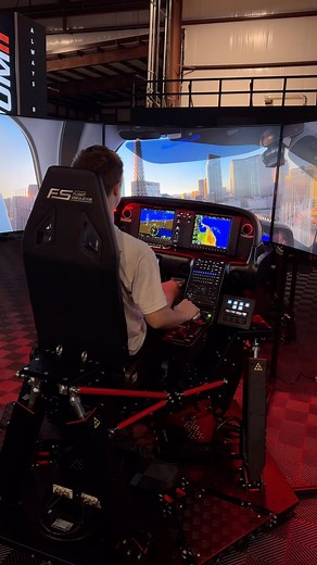 Podium 1 Racing on Instagram: "We’re excited to introduce the all new 6DOF Motion Cirrus SR22 Turnkey Flight Simulator. This system is stacked to the gills in features for a fully immersive experience. ✈️ @realsimgear SR22 Cirrus Cockpit 🫨 Qubic 6DOF Motion + Haptic Platform 📺 Triple 55” Samsung ARK Monitors 💨 Custom ventilation/fan system using the OEM RSG air vents 🌎 Fully functioning RSG Garmin G1000 PFD+MFD+Perspective+ 🕹️ RSG FFB Yoke 🧤 White glove installation and general training of