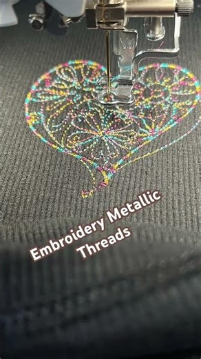 Metallic Embroidery Machine Threads