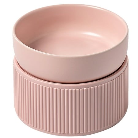 Elevated Cat Food Bowl Widen Raised Cat Food Dishes for Protecting Spine, Reliefing Whisker Fatigue - Walmart.ca