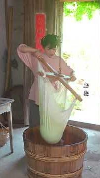 From Fresh Green Soybeans to Stone-Ground Tofu | A Rural Chinese Harvest Meal