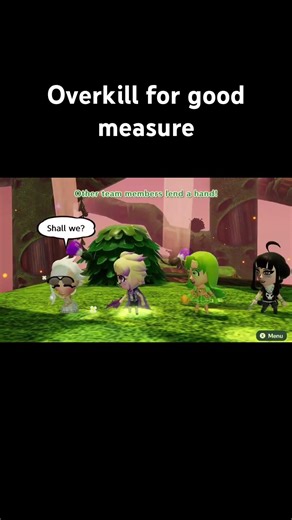 Overkill for good measure | Miitopia (Nintendo Switch) #Shorts #Miitopia
