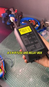 Sometimes the smallest part in a build ends up carrying the biggest responsibility. Today we went full #ASMR workshop mode, working on the 6-Way Fuse & Relay Box from the very first touch. Pulling circuits from the rack one by one, opening the sockets, checking pin positions, and laying down the laser marking on the lid—clean, slow, and intentional. No rush, no talking… just the sound of clicks, plastic sliding into place, and the laser tracing diagrams like it’s writing its own story. In the wo