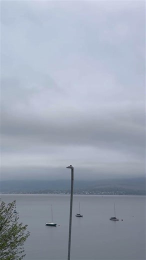 A cloudy start on the Loch #scotland #argyll #stormhour