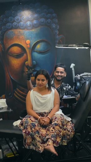 1.8K views · 113 reactions | Lioness tattoo//#art #artist #tattoostyle #tattoosanu #sanunandi #lionessgirl #like #follow #comment | Sanu Nandi | Facebook