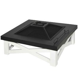 Alfresco Contemporary Square Fire Pit