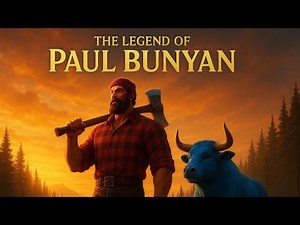 The Legend of Paul Bunyan 🌲 | Full Cinematic Story in English | America’s Giant Lumberjack (Audio)
