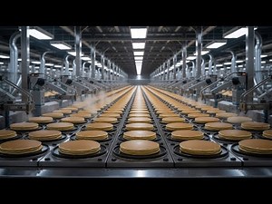 How McDonald’s Hotcakes Are Made in a Factory|Incredible Hotcakes Production |BuiltByMachines|