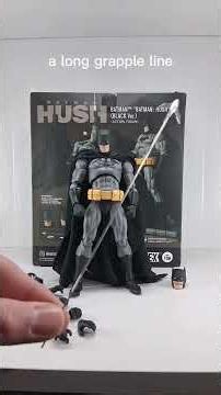 day 3 of reviewing every figure in my collection mafex hush batman #mafex