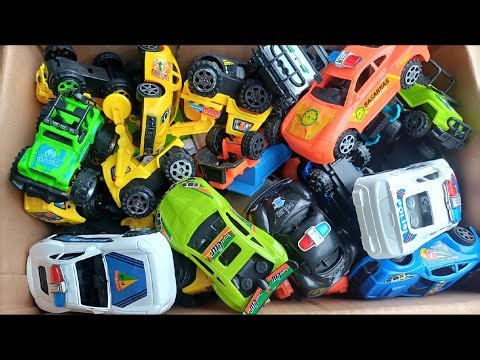 WOW! Unboxing & Playing Car Slide with Many Cars