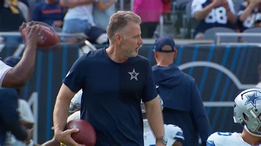 Dallas Cowboys defensive coordinator Matt Eberflus was fired as the Chicago Bears head coach last season... Though he downplayed it in his press conference this week, you know a win today would mean a lot to him while coaching Dallas in Chicago... #nfl #dallas #cowboys #chicago #bears #football #sports | Pat Doney NBC 5