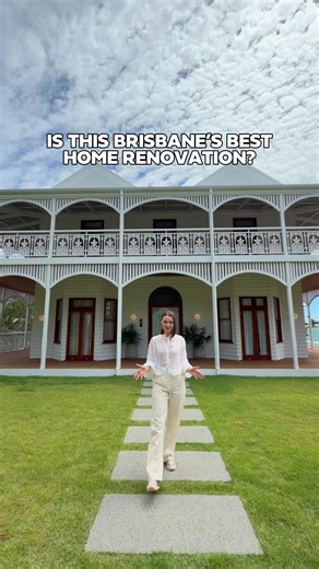 [ PROPERTY TOUR ] Paddington locals have been clocking this house for decades! Take a look inside ‘Governess’ An 1860s Queenslander designed by Benjamin Backhouse (the same architect behind Government House), sitting opposite Fernberg and now reborn through the lens of award winning local developer @GRAYA You arrive through an arched gatehouse, step into the heritage hall, and then the home deliberately shifts gear. A sculptural spiral staircase becomes the divider between past and present, and 