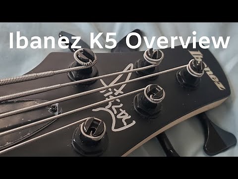 Ibanez K5 5 String Bass Overview/Demo