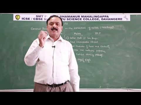 01. General Principles and Processes of Isolation of Elements