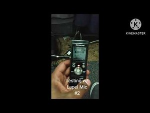 Olympus WS-853 Digital Voice Recorder w/ Test!! (Old) 2017