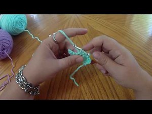 2 demi-bride écoulées ensembles (diminution en demi-bride)