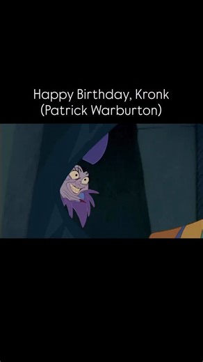 Happy Birthday to Patrick Warburton, the voice of one of Disney’s most lovable sidekicks, Kronk from The Emperor’s New Groove. You can also spot him in the Soarin’ pre-show at Disney California Adventure and EPCOT. Be sure to wish him a hearty “squeak squeak squeakum!” | Disney History Channel