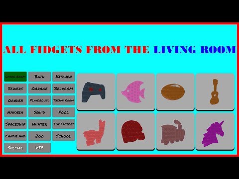 Living Room - All the Fidget locations - Epic Fidget Hunt [Roblox]