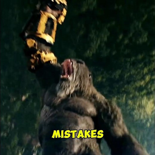 STUPID Mistakes in GODZILLA x KONG: THE NEW EMPIRE... #shorts