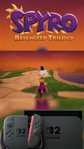 Spyro The Dragon Nintendo Switch 2 Gameplay